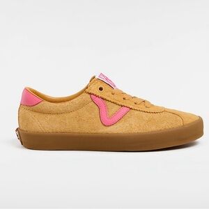 Vans Sport Low Gum Multi Yellow Hairy Suede Sneakers Size 5 NWOT